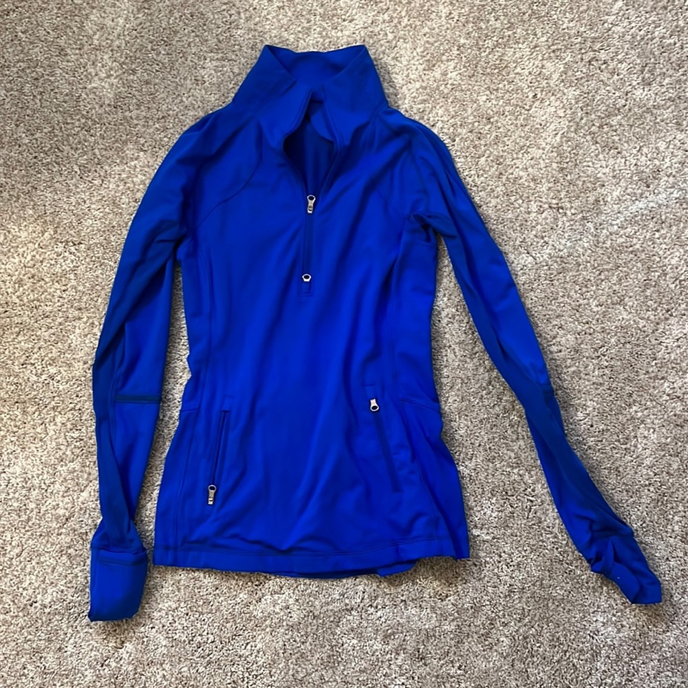 Blue Lululemon Quarter Zip